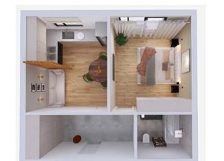 1-комнатная квартира на продажу, 41 м2, Муром, улица Энгельса, 1Г, ЖК Независимость