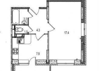 Продажа квартиры свободная планировка, 36.6 м2, Ногинск, Юбилейная улица, 4Б