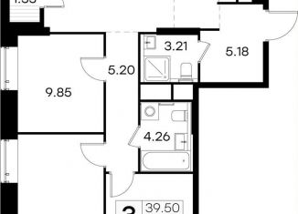 Продам трехкомнатную квартиру, 77.9 м2, Нижний Новгород, метро Московская