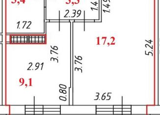 Продажа 1-ком. квартиры, 36.3 м2, Кингисепп, Крикковское шоссе, 34