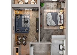 Продажа однокомнатной квартиры, 46.7 м2, Санкт-Петербург, шоссе Революции, 3к2, шоссе Революции