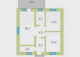 Продаю коттедж, 63 м2, деревня Ушакова, Научная улица
