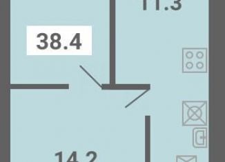 Продается 1-комнатная квартира, 38.4 м2, поселок Мещерино, улица 4-й квартал, 21