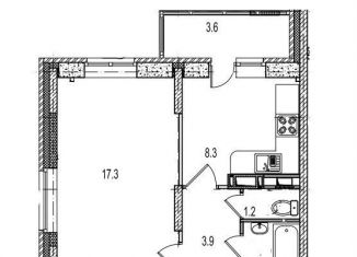 Продаю квартиру свободная планировка, 36.9 м2, Ногинск, Юбилейная улица, 4Б