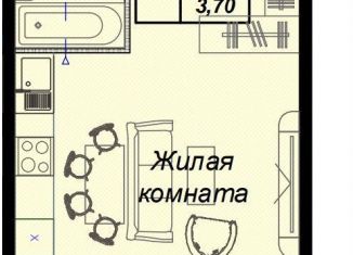 Однокомнатная квартира на продажу, 30.5 м2, посёлок городского типа Дагомыс