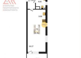 Продается квартира студия, 37.7 м2, село Прибрежное