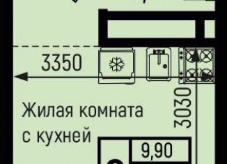 Квартира на продажу студия, 18 м2, село Небуг