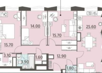 Продаю 4-ком. квартиру, 94.2 м2, Москва, улица Архитектора Щусева, 4к1, ЖК Зиларт