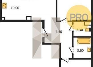 Продается двухкомнатная квартира, 70.2 м2, посёлок Берёзовый, ЖК Прогресс