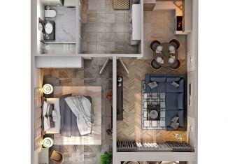 1-ком. квартира на продажу, 53.2 м2, Санкт-Петербург, шоссе Революции, 3к2, шоссе Революции