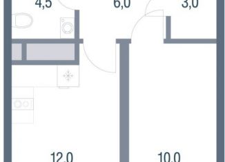 Продажа однокомнатной квартиры, 37 м2, Котельники, микрорайон Новые Котельники, 11