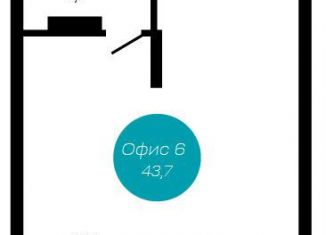 Продам помещение свободного назначения, 43.7 м2, посёлок городского типа Сириус, улица Акаций, 34к6
