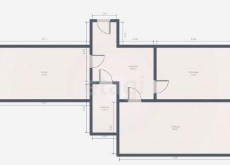 Продаю двухкомнатную квартиру, 85 м2, Махачкала, улица Устарбекова, 6