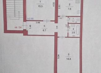 Продам 2-ком. квартиру, 49.8 м2, Коркино, улица 1 Мая, 29