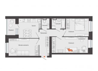 Трехкомнатная квартира на продажу, 75 м2, Киров