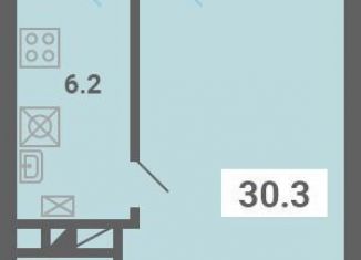 Продаю однокомнатную квартиру, 30.3 м2, поселок Мещерино, улица 4-й квартал, 18