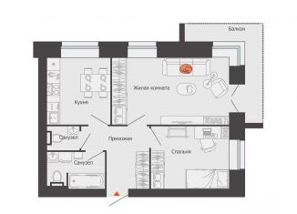 Продается 2-комнатная квартира, 53 м2, Киров