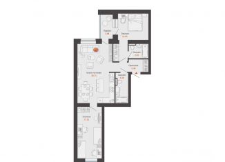 Продам двухкомнатную квартиру, 77 м2, Киров