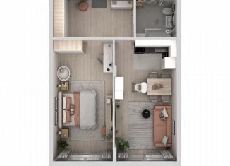 Продажа 2-комнатной квартиры, 61.2 м2, Красноярский край