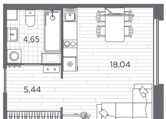 Продается квартира студия, 28.1 м2, Санкт-Петербург