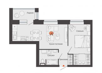 Продается однокомнатная квартира, 43 м2, Киров