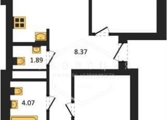 Продажа 3-комнатной квартиры, 75.1 м2, Калининград