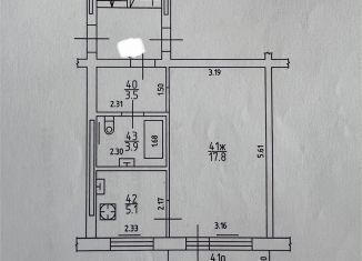 Продается 1-комнатная квартира, 30.3 м2, Калининград, улица Вали Котика, 6