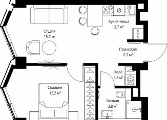 Продажа 1-ком. квартиры, 41 м2, Москва, САО, 2-я Хуторская улица, 34