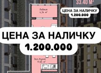 Продаю квартиру студию, 33 м2, Избербаш, улица Сурмина, 10
