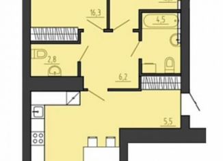 Многокомнатная квартира на продажу, 83.1 м2, Калининград