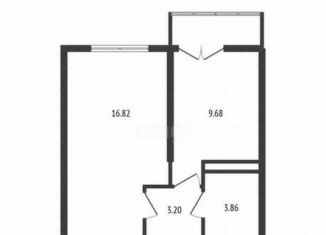 Продаю 1-комнатную квартиру, 33.2 м2, Краснодар, Российская улица, 257/7 лит1, Музыкальный микрорайон