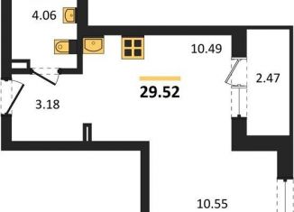 Продаю квартиру студию, 29.5 м2, Екатеринбург, Ленинский район