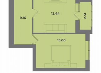 Продается двухкомнатная квартира, 56.4 м2, Калининград, Минусинская улица, 9