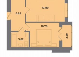 Продам 2-комнатную квартиру, 53.6 м2, Калининград, Минусинская улица, 9