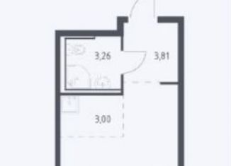 Продается квартира студия, 21.1 м2, Тюмень, улица Юрия Рогачева, 11к1