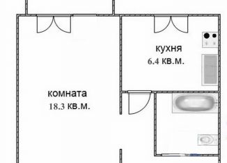 Продается однокомнатная квартира, 31.6 м2, Санкт-Петербург, улица Софьи Ковалевской, 15к3