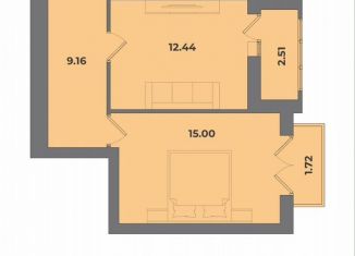 Продается 2-ком. квартира, 58.1 м2, Калининград