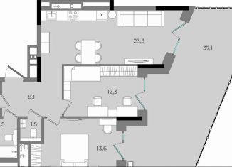 2-комнатная квартира на продажу, 103.2 м2, Удмуртия