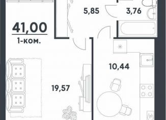 Продаю 1-комнатную квартиру, 41 м2, Волгоград, Советский район