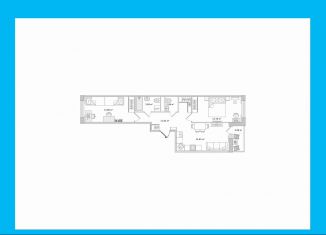 Продаю двухкомнатную квартиру, 59.2 м2, посёлок Парголово