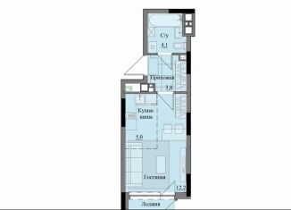 Квартира на продажу студия, 26.3 м2, Удмуртия