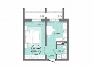 Продажа 1-комнатной квартиры, 37.3 м2, Челябинск, Центральный район, улица Труда, 14