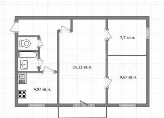 Продажа 3-комнатной квартиры, 48.3 м2, Санкт-Петербург, Гатчинское шоссе, 11