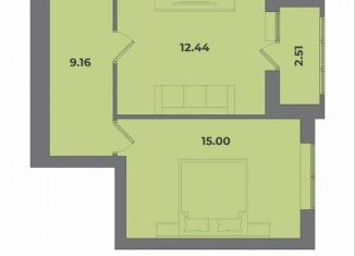 Продам 2-комнатную квартиру, 56.4 м2, Калининград, Минусинская улица, 9