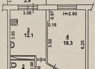 Продаю 1-ком. квартиру, 42 м2, Ростов-на-Дону, Измайловский бульвар, 15