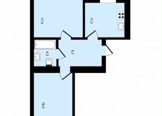 Продам 2-комнатную квартиру, 60.4 м2, Калининград, улица Генерала Толстикова, 16