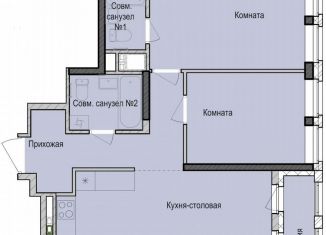 Продаю 2-ком. квартиру, 59.2 м2, Татарстан