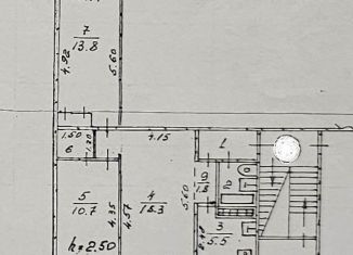 Продажа трехкомнатной квартиры, 57.8 м2, Керчь, улица Юных Ленинцев, 21
