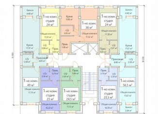 Продаю квартиру студию, 24 м2, Избербаш, улица Джабраилова, 5