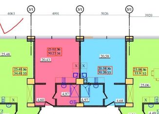Продажа 1-ком. квартиры, 34.5 м2, Крым, улица Фрунзе, 20